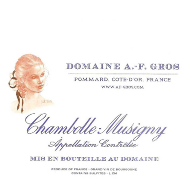 Anne-Francoise Gros Chambolle-Musigny 2018 (6x75cl)