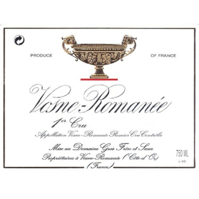 Gros Frere et Soeur Vosne Romanee 1er Cru 2009 (1x75cl)