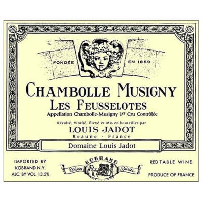 Louis Jadot Chambolle-Musigny 1er Cru Les Feusselottes 2021 (6x75cl)