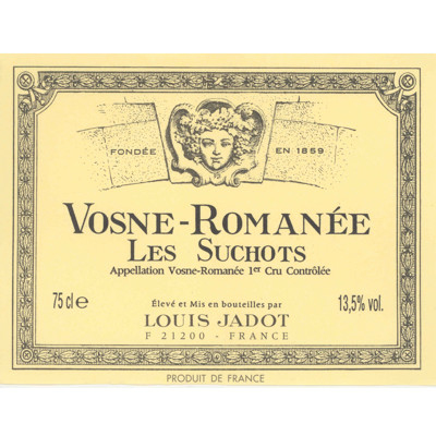 (Maison) Louis Jadot Vosne-Romanee 1er Cru Les Suchots 2019 (6x75cl)