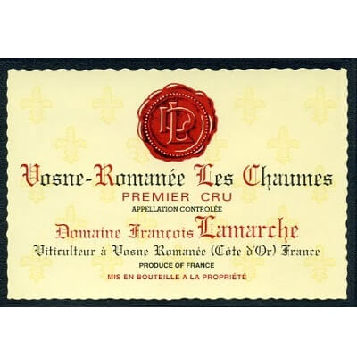 Lamarche Vosne-Romanee 1er Cru Les Chaumes 2022 (6x75cl)