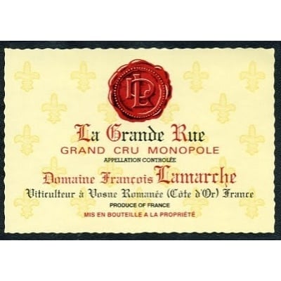 Francois Lamarche La Grande Rue Grand Cru 2019 (3x75cl)