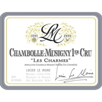 Lucien Le Moine Chambolle-Musigny 1er Cru Les Charmes 2008 (6x75cl)