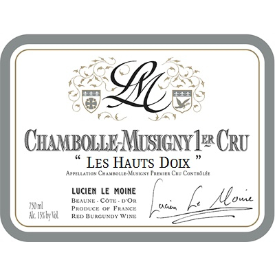 Lucien Le Moine Chambolle-Musigny 1er Cru Les Hauts Doix 2017 (6x75cl)