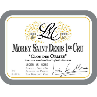 Lucien Le Moine Morey-Saint-Denis 1er Cru Clos des Ormes 2011 (6x75cl)