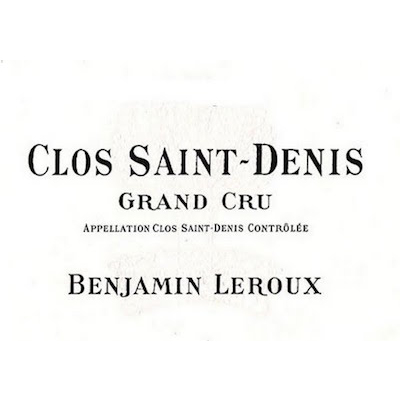 Benjamin Leroux Clos Saint-Denis Grand Cru 2018 (6x75cl)