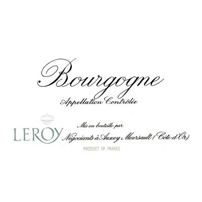 Maison Leroy Bourgogne Rouge 1999 (12x75cl)