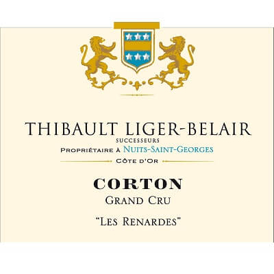 Thibault Liger Belair Corton Grand Cru Les Renardes 2017 (6x75cl)