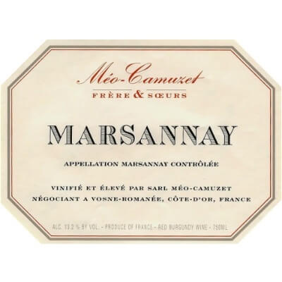 Meo-Camuzet Marsannay 2022 (6x75cl)