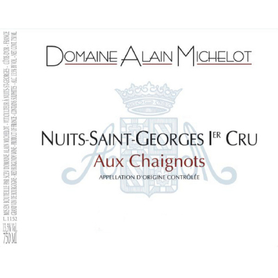 Alain Michelot Nuits-Saint-Georges 1er Cru Chaignots 2016 (6x150cl)