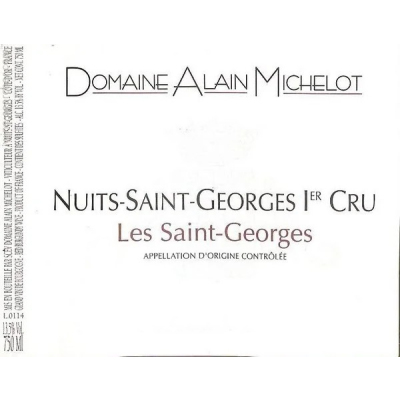Alain Michelot Nuits-Saint-Georges 1er Cru Les Saint-Georges 2014 (6x150cl)