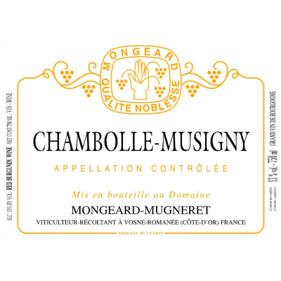 Mongeard Mugneret Chambolle-Musigny 2020 (6x75cl)