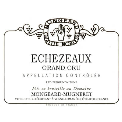 Mongeard-Mugneret Echezeaux Grand Cru 2017 (6x75cl)