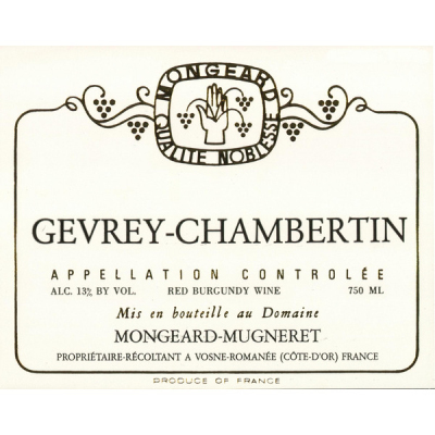 Mongeard Mugneret Gevrey-Chambertin 2022 (6x75cl)