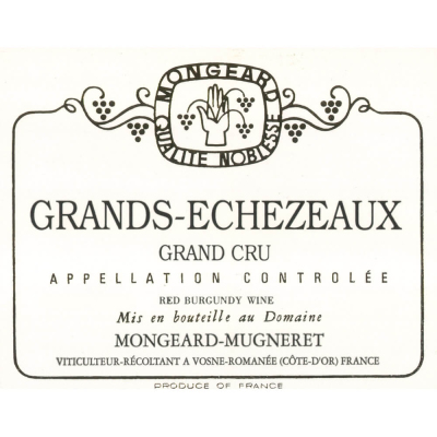 Mongeard-Mugneret Grands Echezeaux Grand Cru 2001 (1x75cl)
