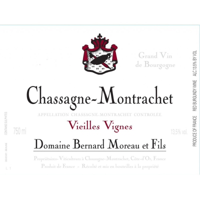 Bernard Moreau Chassagne-Montrachet Rouge 2021 (6x75cl)