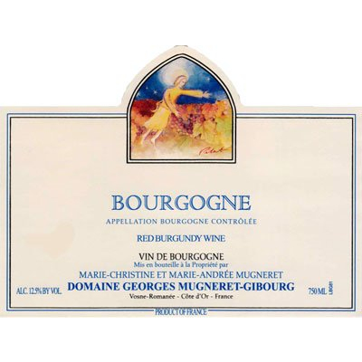 Mugneret Gibourg Bourgogne Rouge 2014 (6x75cl)