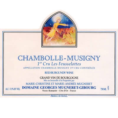Mugneret-Gibourg Chambolle-Musigny 1er Cru Les Feusselottes 2018 (1x75cl)