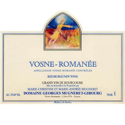 Georges Mugneret-Gibourg Vosne-Romanee 2022 (6x75cl)