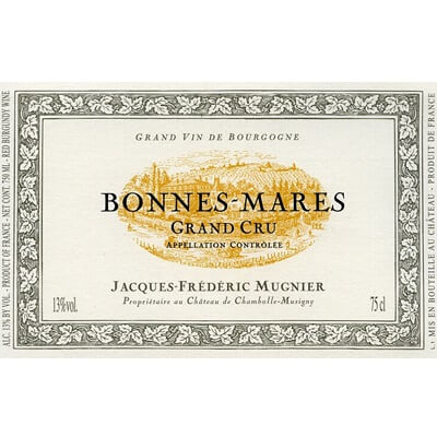 Jacques Frederic Mugnier Bonnes-Mares Grand Cru 2006 (3x75cl)