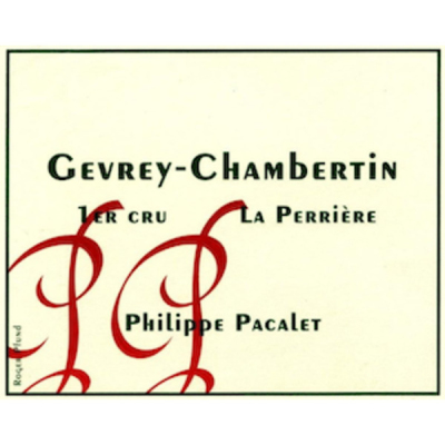 Philippe Pacalet Gevrey-Chambertin 1er Cru La Perriere 2014 (1x75cl)