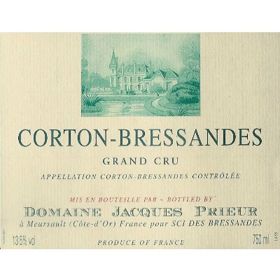 Jacques Prieur Corton-Bressandes Grand Cru 2013 (6x75cl)