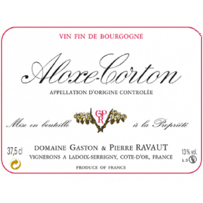Gaston et Pierre Ravaut Aloxe Corton Rouge 2022 (6x75cl)