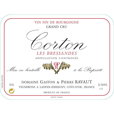 Gaston et Pierre Ravaut Corton Grand Cru Bressandes 2022 (6x75cl)