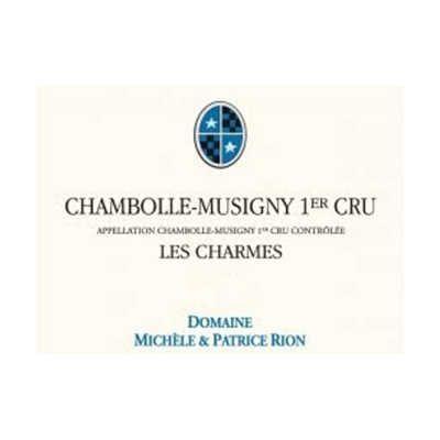 Michele et Patrice Rion Chambolle-Musigny 1er Cru Les Charmes 2020 (6x75cl)
