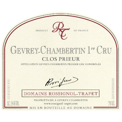 Rossignol-Trapet Gevrey-Chambertin 1er Cru Clos Prieur 2018 (12x75cl)