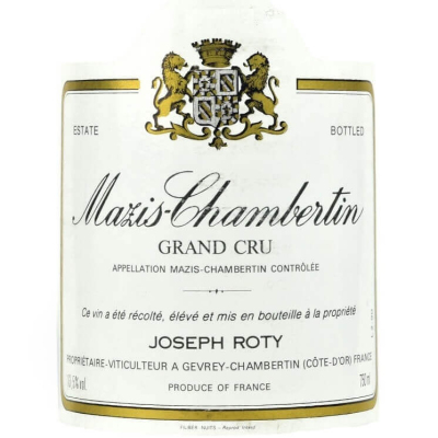 Joseph Roty Mazy-Chambertin Grand Cru 2013 (1x75cl)