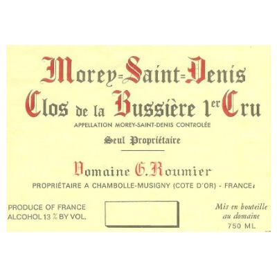Georges Roumier Morey-Saint-Denis 1er Cru Clos de la Bussiere 2020 (1x75cl)