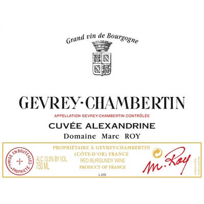 Marc Roy Gevrey-Chambertin Cuvée Alexandrine 2022 (6x75cl)