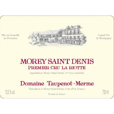Taupenot Merme Morey-Saint-Denis 1er Cru La Riotte 2022 (6x75cl)
