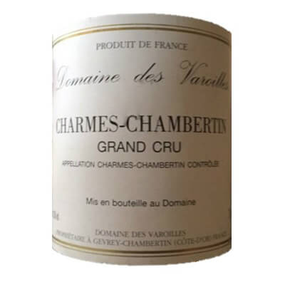 Domaine des Varoilles Charmes-Chambertin Grand Cru 2019 (6x75cl)