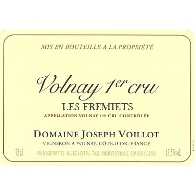 Joseph Voillot Volnay 1er Cru Les Fremiets 2011 (12x75cl)