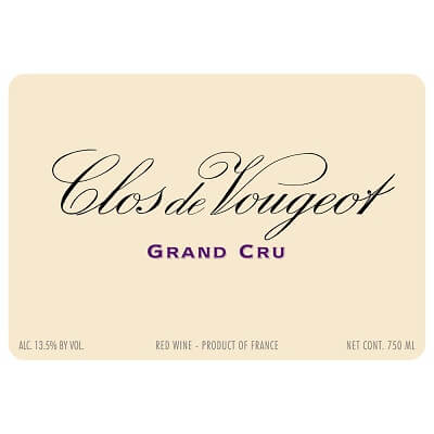 Vougeraie Clos-de-Vougeot Grand Cru 2021 (6x75cl)