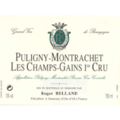 Roger Belland Puligny-Montrachet 1er Cru Champ Gain 2022 (6x75cl)