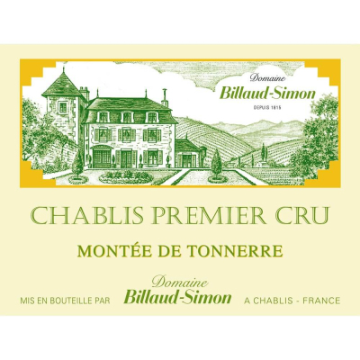 Billaud-Simon Chablis 1er Cru Montee de Tonnerre 2022 (3x150cl)