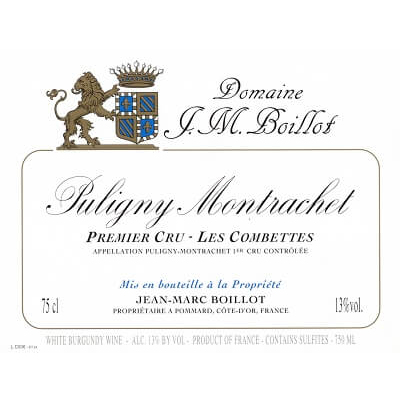 Jean-Marc Boillot Puligny-Montrachet 1er Cru Les Combettes 2023 (6x75cl)