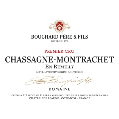 Bouchard Pere & Fils Chassagne-Montrachet 1er Cru En Remilly 2022 (6x75cl)