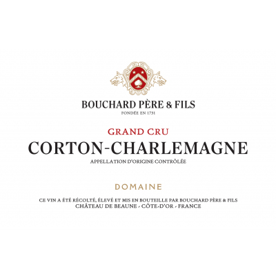 Bouchard Pere & Fils Corton-Charlemagne Grand Cru 2018 (6x75cl)