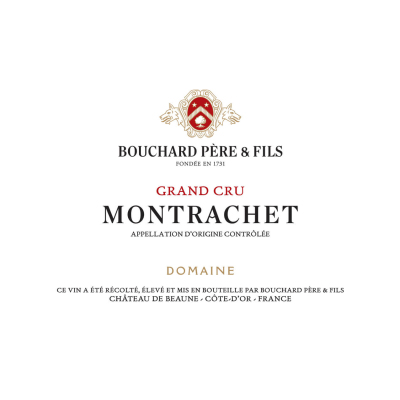 Bouchard Pere & Fils Montrachet Grand Cru 2009 (1x300cl)