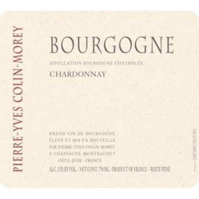 Pierre-Yves Colin-Morey Bourgogne Blanc 2017 (6x75cl)