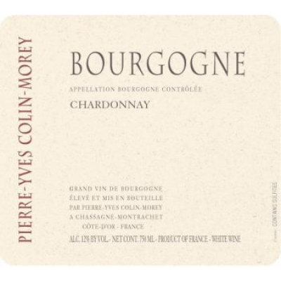 Pierre-Yves Colin-Morey Bourgogne Blanc 2021 (1x75cl)