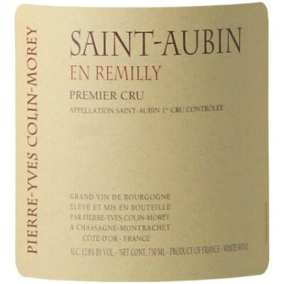Pierre-Yves Colin-Morey Saint-Aubin 1er Cru En Remilly 2020 (6x75cl)