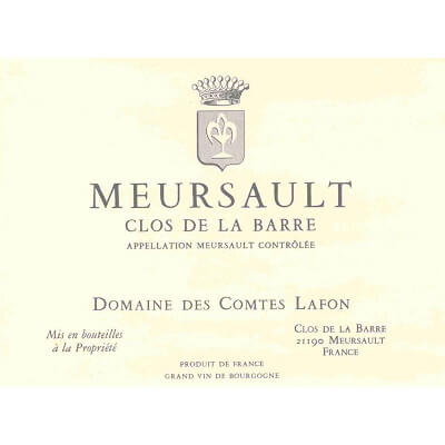 Comtes Lafon Meursault Clos de la Barre 2014 (12x75cl)