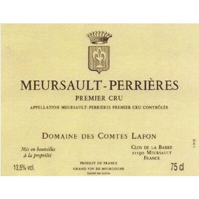 Comtes Lafon Meursault 1er Cru Perrieres 2019 (1x75cl)