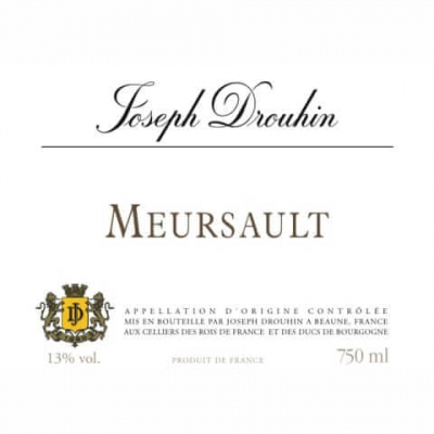 Joseph Drouhin Meursault 2020 (6x75cl)