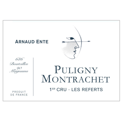 Arnaud Ente Puligny-Montrachet 1er Cru Les Referts 2019 (3x75cl)